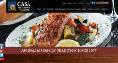 Desktop Screenshot of casarestaurants.com